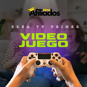 Imagen de portada para Curso online ▶Crea tu primer Videojuego