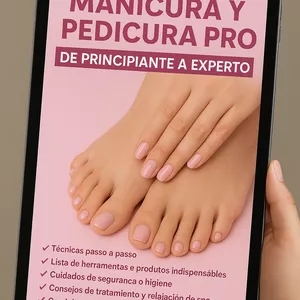 Imagen de portada para Ebook Manicura y Pedicura Pro – De la Base al Éxito