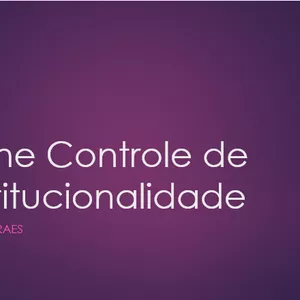 Imagem de capa para o Ebook Domine o Controle de Constitucionalidade