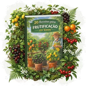 Imagem de capa para o Curso online 20 Receitas para Frutificação em Vasos | O Guia perfeito para suas plantas darem frutos em pouco tempo