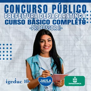 Imagem de capa para o Curso online  Professor Anos Finais - Japaratinga