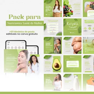 PACK NUTRICIONISTA SAÚDE DA MULHER