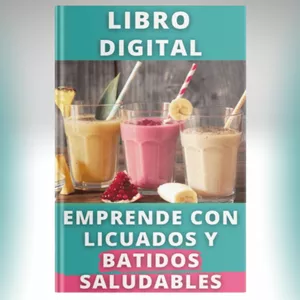 Imagen de portada para Curso online Inicia tu negocio de Batidos y Licuados Naturales