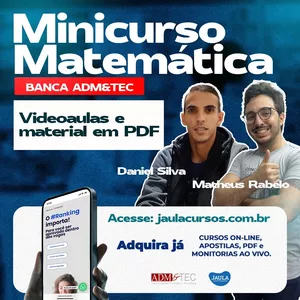Imagem de capa para o Curso online Matemática ADM&TEC