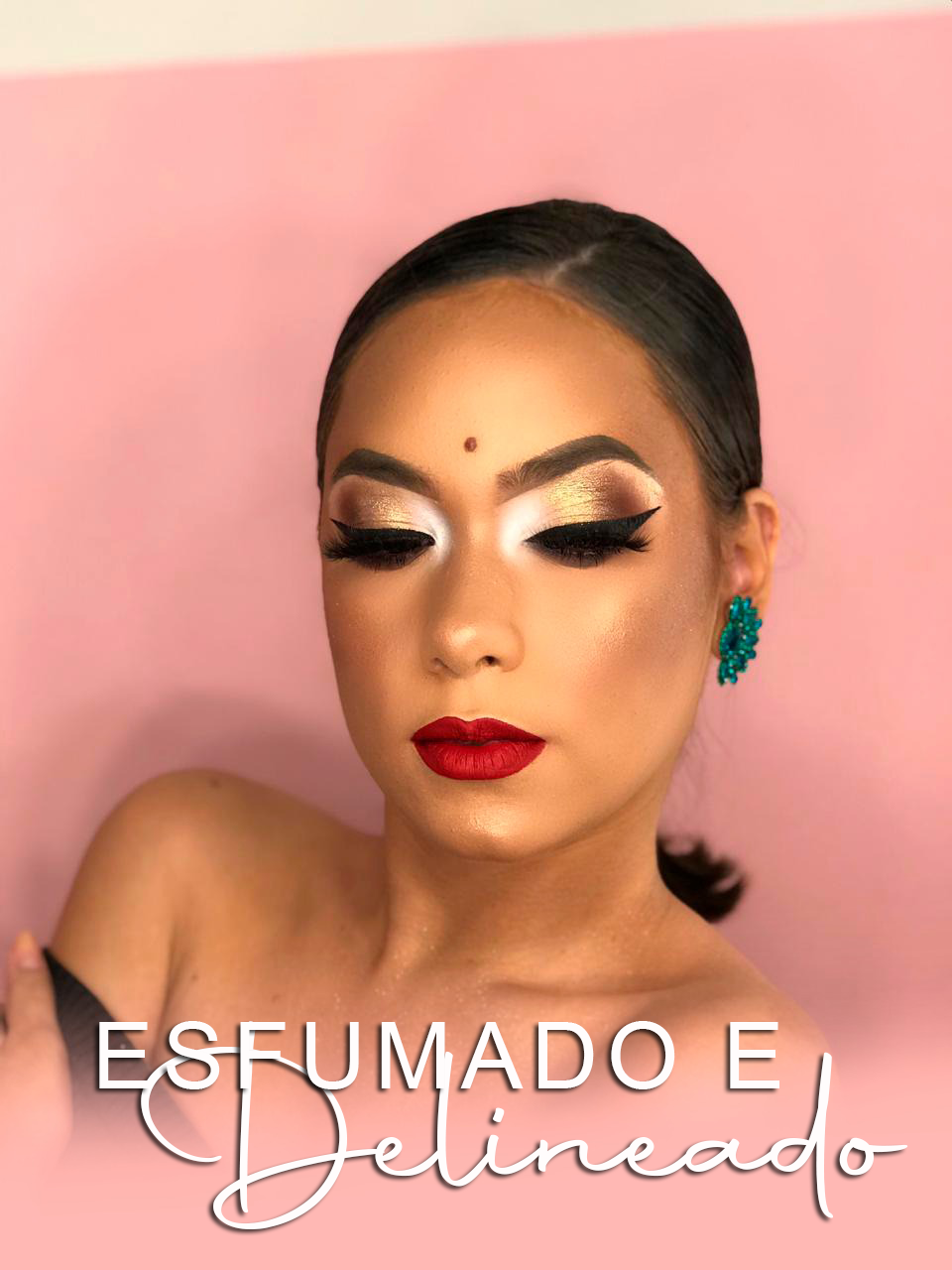 Imagem do curso Esfumado Clássico com Delineado Gatinho