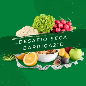 Imagem de capa para o Curso online Desafio Seca Barriga 21D