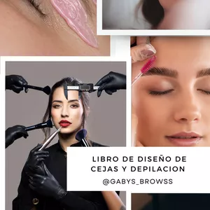 Imagen de portada para Ebook Libro de diseño de cejas 