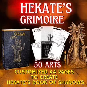Cover image for Ebook Hecate's Grimoire - Arts to create Hecate's Book of Shadows