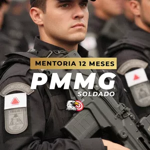 Imagem de capa para o Curso online Mentoria PMMG - 12 meses