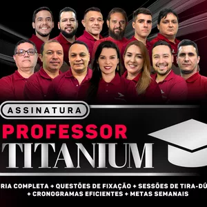 Imagem de capa para o Curso online Assinatura Professor Titanium 