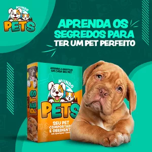 Imagem de capa para o Ebook Adestrando Seu PET em Casa