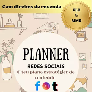 Imagem de capa para o Curso online Planner REDES SOCIAIS