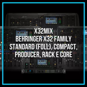 Imagem de capa para o Curso online Behringer X32 Family