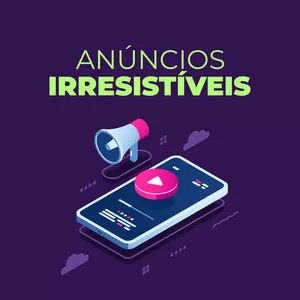 Imagem de capa para o Ebook Anúncios Irresistíveis   ::   Curso Pocket   ::  E-book