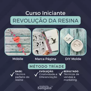Curso Revolução da Resina - Método Tríade