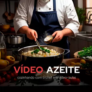 Imagem de capa para o Curso online Vídeo-aulas - O Segredo dos Azeites: Entenda como escolher e utilizar os melhores.