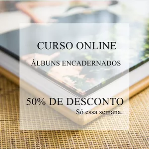 Curso Curso de Encadernação Fotográfica 
