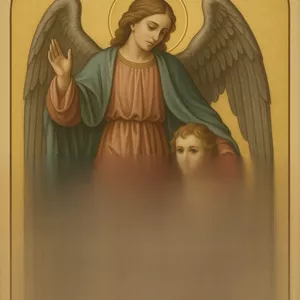 Imagen de portada para Ebook Imagen Bendita del Ángel Protector