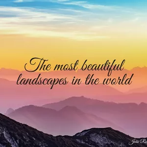 Cover image for Ebook Fotolivro The Most Beautiful Landscapes in the World