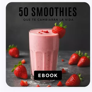 Imagen de portada para Ebook 50 smoothies que te cambiaran la vida 