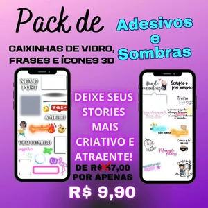 Imagem de capa para o Curso online Pack Vip Stories Criativos