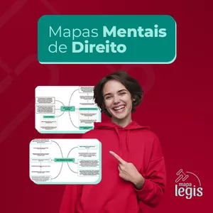 Imagem de capa para o Ebook MAPAS MENTAIS DIREITO - Combo Matérias Base