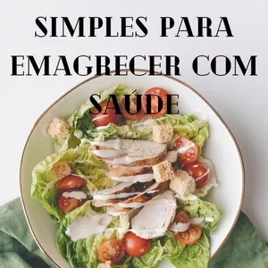 Imagem de capa para o Ebook Ebook Emagreça com Saúde