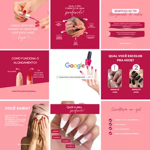 Imagem de capa para o Curso online PACK NAIL DESIGNER