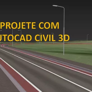 Imagem de capa para o Curso online Projetos com AutoCAD Civil 3D