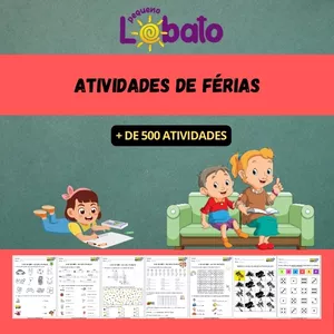 Imagem de capa para o Ebook Atividades de Férias - Pequeno Lobato