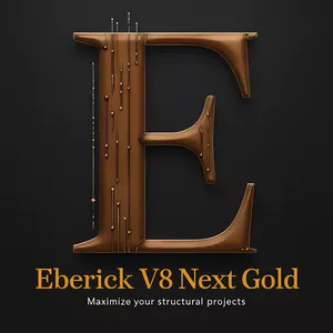 Imagem de capa para o Ebook Eberick V8 Gold Next Na Prática + Material