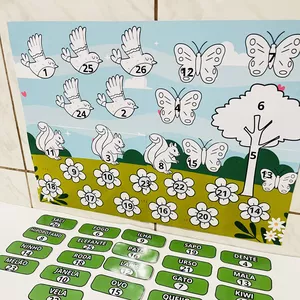 Imagem de capa para o Ebook Jardim da Leitura – Painel Coletivo Numerado de 1 a 26