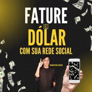 Imagem de capa para o Ebook Fature em Dólar
