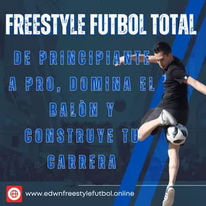 Imagen de portada para Curso online "Freestyle fútbol total: de principiante a pro. Domina el balón y construye tu carrera deportiva".