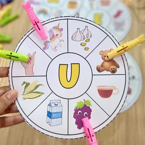 Imagem de capa para o Ebook Recurso Roleta do Alfabeto