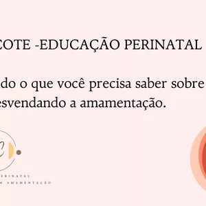 Imagem de capa para o Curso online PACOTE ROSÊ-EDUCAÇÃO PERINATAL