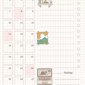 Imagen de portada para Ebook Planificador Mensual