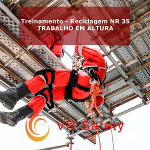 Curso Técnico de Segurança do Trabalho - Treinamento - Reciclagem NR 35 TRABALHO EM ALTURA