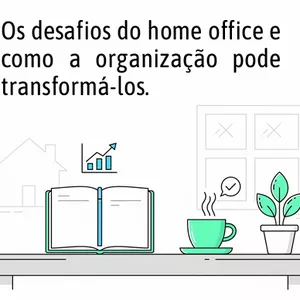 Imagem de capa para o Ebook Transforme seu Home Office: Guia Essencial para Produtividade Máxima