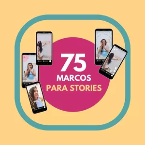 Imagen de portada para Ebook PACK 75 MARCOS INSTASTORIES 