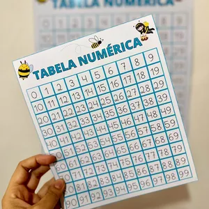 Imagem de capa para o Ebook TABELA NUMÉRICA