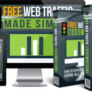 Cover image for Ebook Free Web Traffic Made Simple