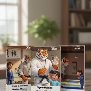 Imagem de capa para o Ebook Série principios do judô 