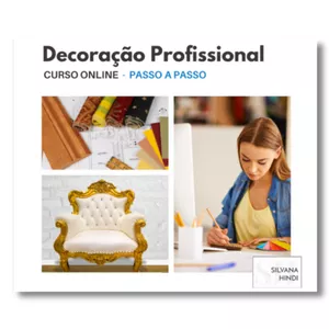 Imagem de capa para o Curso online Passo a Passo para a Decoração Profissional