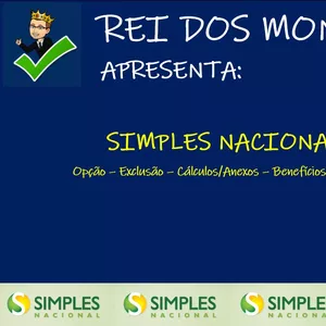 Imagem de capa para o Curso online SIMPLES NACIONAL DETALHADO