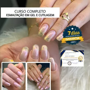 Imagem de capa para o Curso online Cutilagem e Esmaltação em gel 