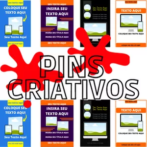 Pins Criativos por PH