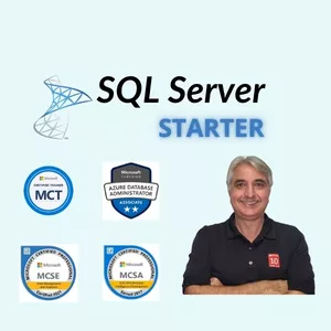Imagem de capa para o Curso online SQL Server Starter