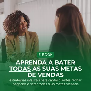 Imagem de capa para o Ebook Vendedor Batedor de Metas