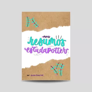 Imagem de capa para o Ebook E-book - resumos @estudapotter